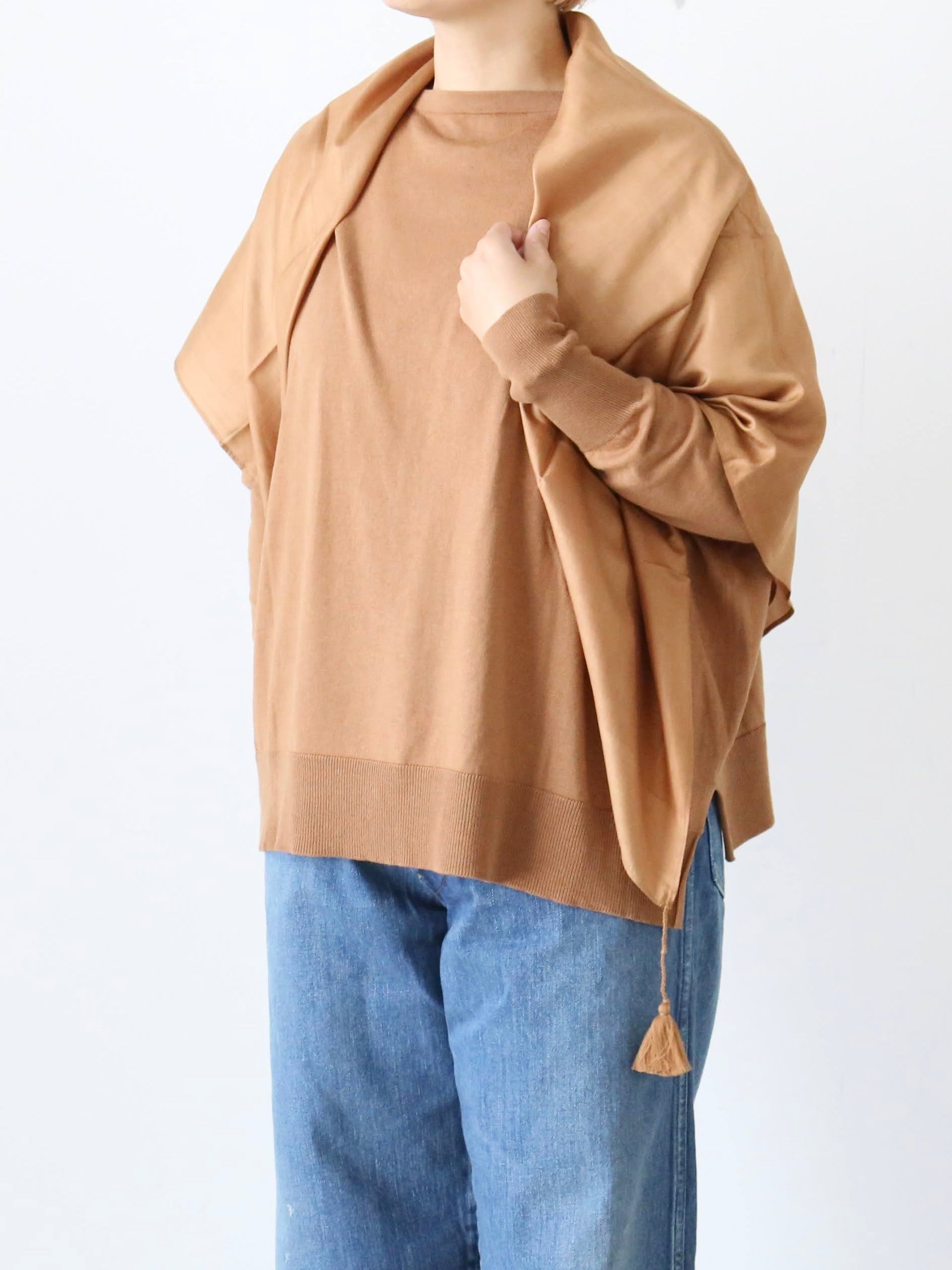 BUNON タッセルスカーフ [BN2554]