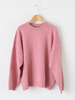 画像をギャラリービューアに読み込む, R&amp;D.M.Co- 7Gクルーネックセーター [7832]
