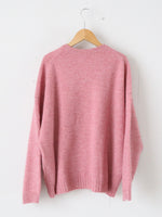 画像をギャラリービューアに読み込む, R&amp;D.M.Co- 7Gクルーネックセーター [7832]
