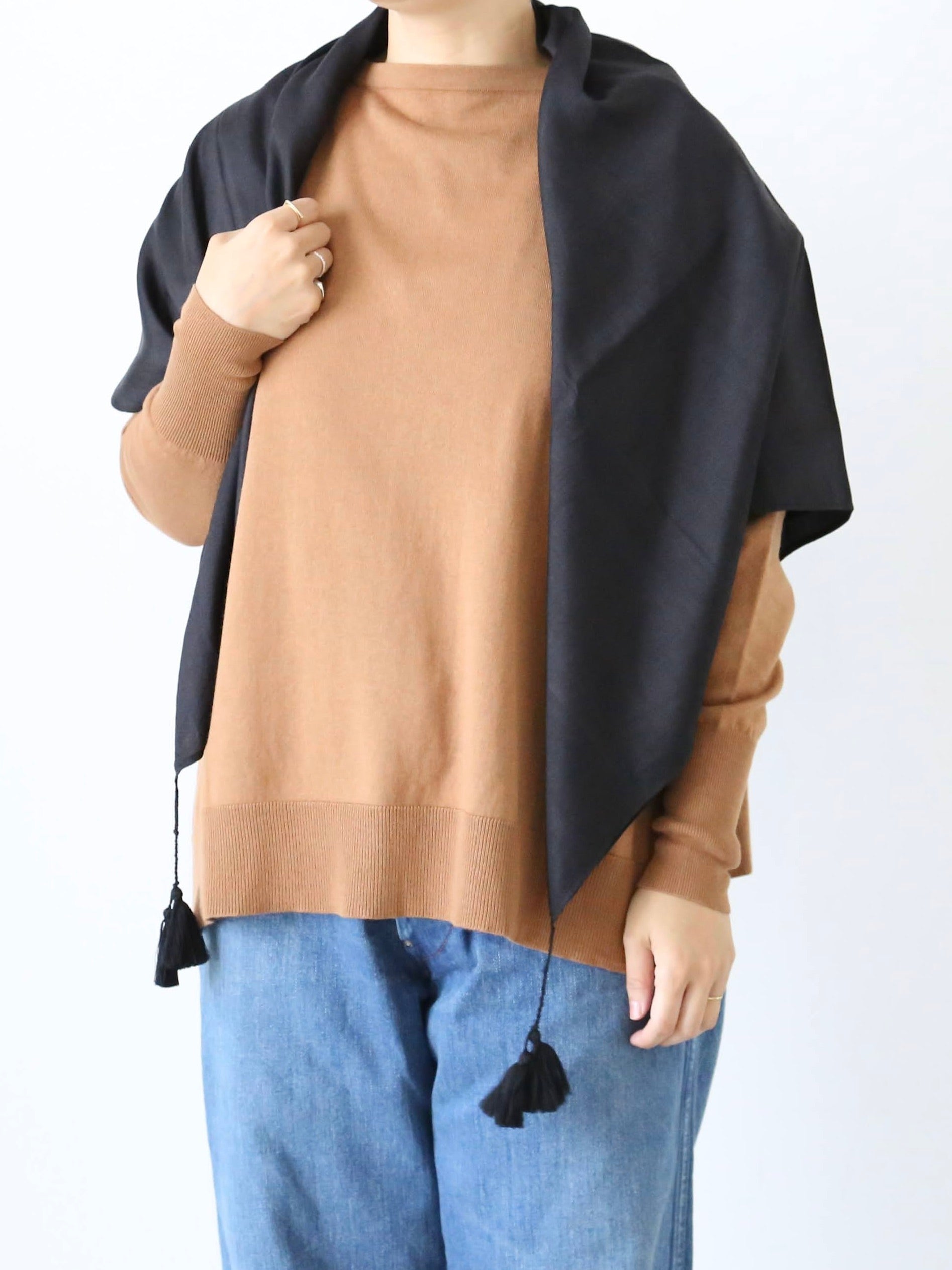 BUNON タッセルスカーフ [BN2554]