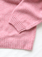 画像をギャラリービューアに読み込む, R&amp;D.M.Co- 7Gクルーネックセーター [7832]
