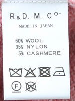 画像をギャラリービューアに読み込む, R&amp;D.M.Co- 7Gクルーネックセーター [7832]
