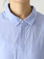 画像をギャラリービューアに読み込む, Veritecoeur フレアタックシャンブレーワンピース [VC-2819]
