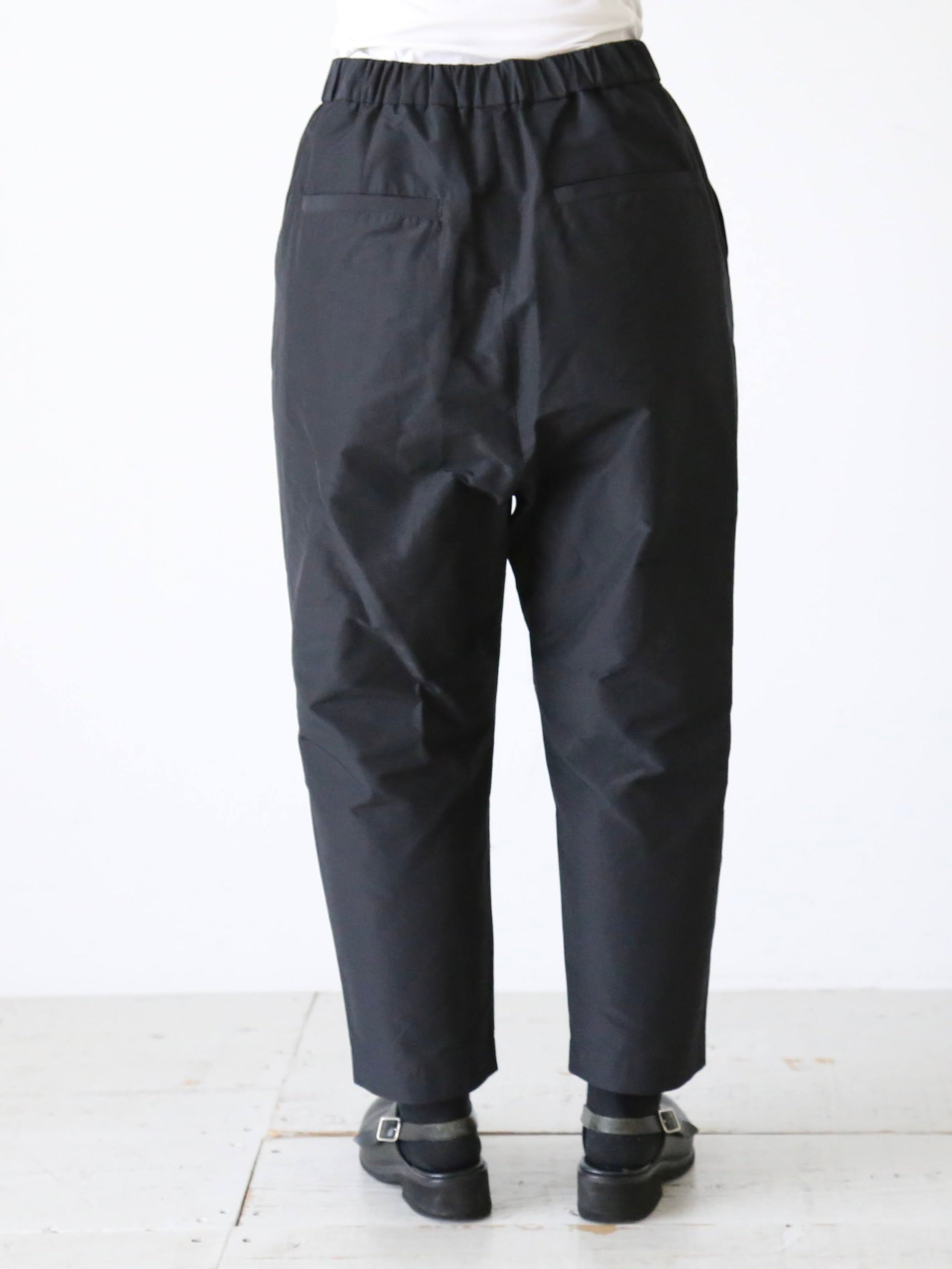 R&D.M.Co- タフタサルエルテーパードパンツ [7669]