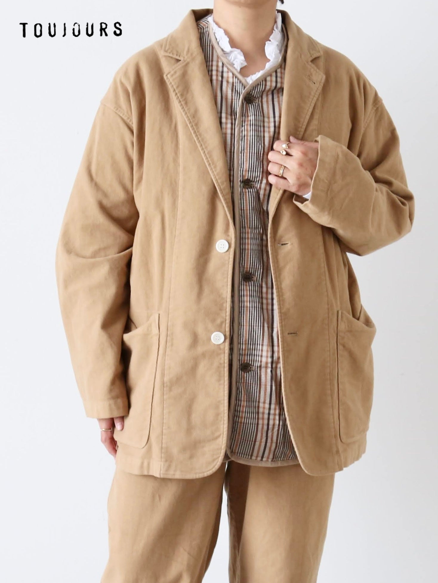 TOUJOURS トゥジュー 日本 ナチュラル服・リネン・ワンピース – 标记为