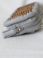 Load image into Gallery viewer, ebagos Rattan Long Wallet - Fini Shrink [35631BK]
