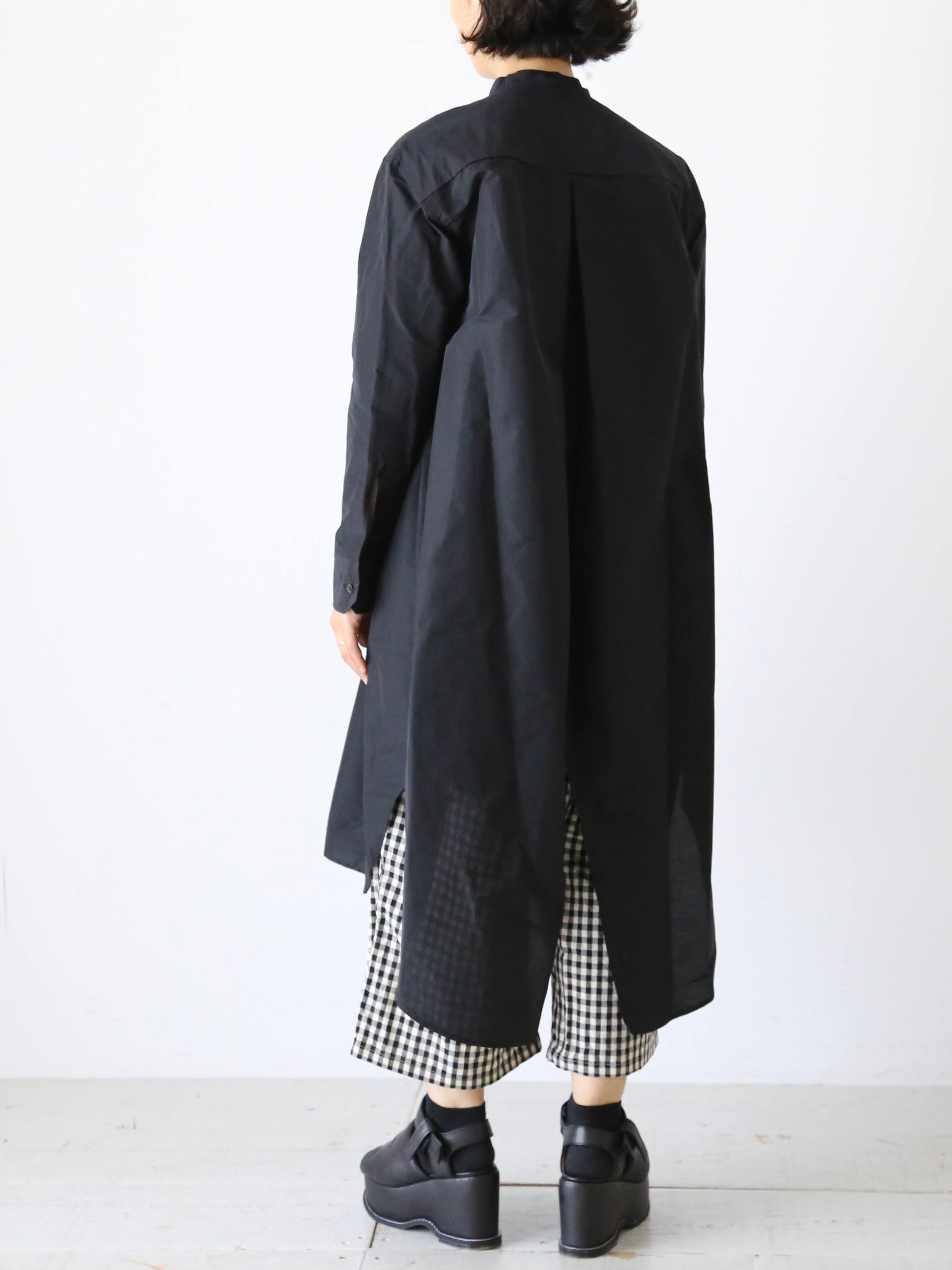 R&D.M.Co- タフタチェストフリルドレス [7668]