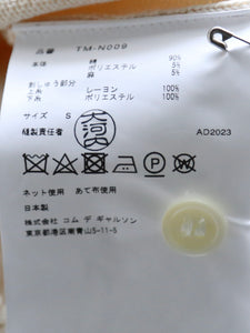 tao 綿天竺×カギ針モチーフ刺繍カーディガン [TM-N009-051]