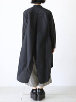 画像をギャラリービューアに読み込む, R&amp;D.M.Co- タフタチェストフリルドレス [7668]
