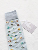 画像をギャラリービューアに読み込む, ANTIPAST メンズ ポルカフラワーソックス [AM3-800]
