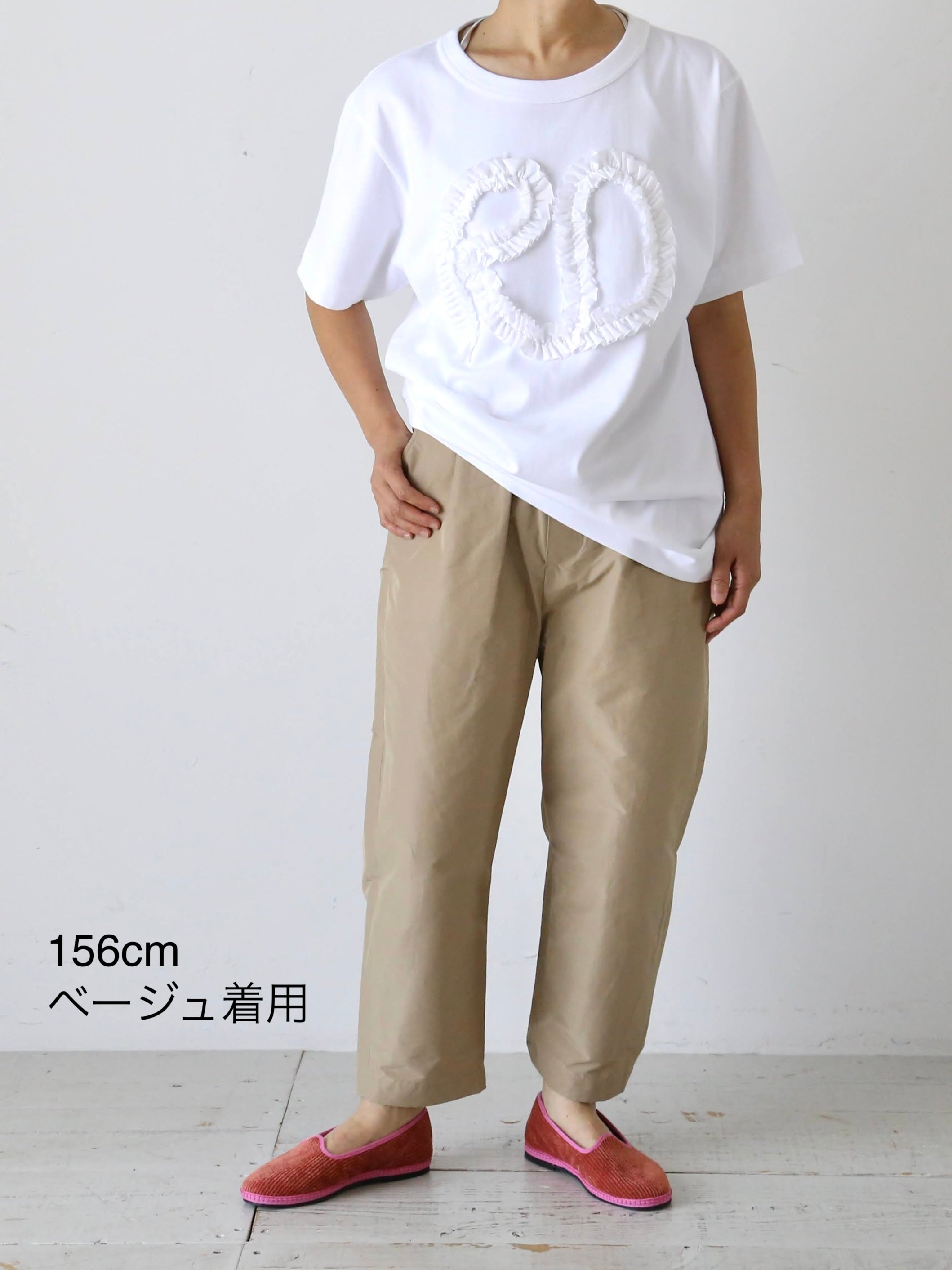 R&D.M.Co- タフタサルエルテーパードパンツ [7669]