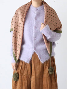 BUNON タッセルスカーフ [BN2559] – CREER