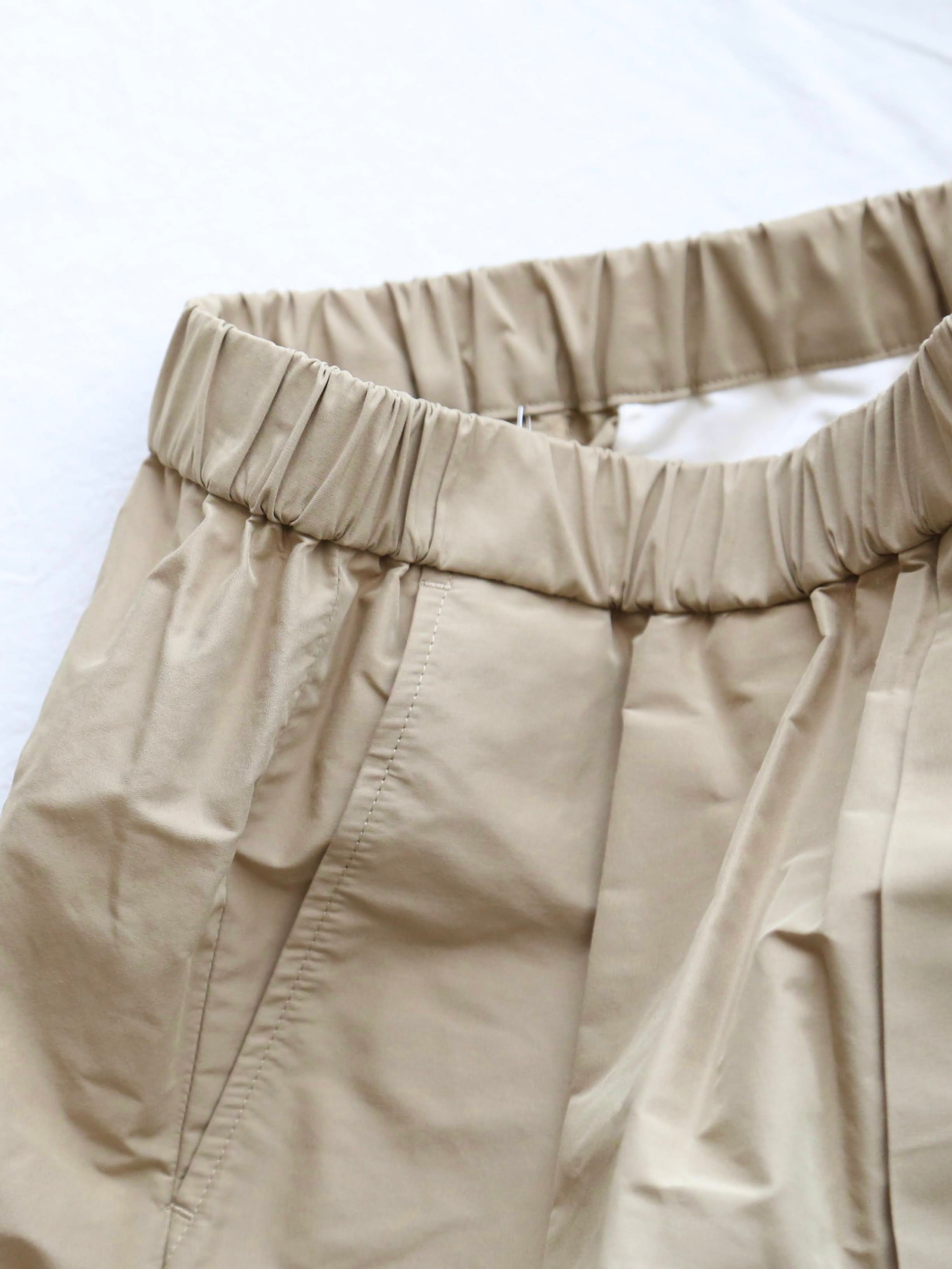 R&D.M.Co- タフタサルエルテーパードパンツ [7669]