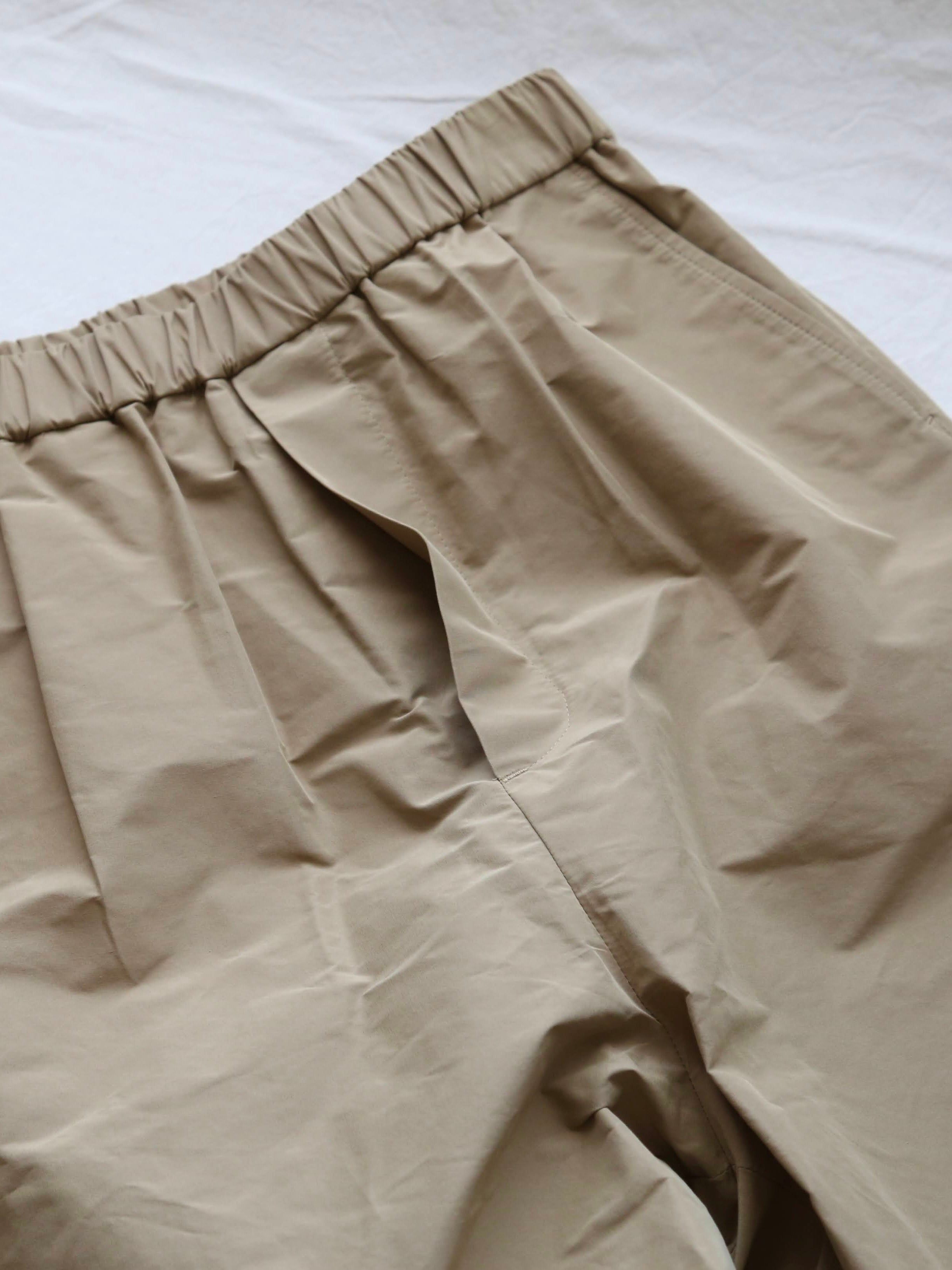 R&D.M.Co- タフタサルエルテーパードパンツ [7669]