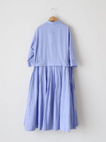 画像をギャラリービューアに読み込む, Veritecoeur フレアタックシャンブレーワンピース [VC-2819]
