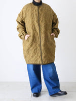 画像をギャラリービューアに読み込む, R&amp;D.M.Co- ジャガードマトラッセハーフコート [7735]
