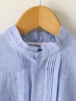 画像をギャラリービューアに読み込む, Veritecoeur ピンタックシャンブレーシャツ [VC-2818]
