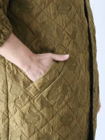 画像をギャラリービューアに読み込む, R&amp;D.M.Co- ジャガードマトラッセハーフコート [7735]
