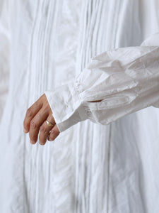 TOUJOURS レースピンタックラッフルシャツ [MM43DS01] – CREER