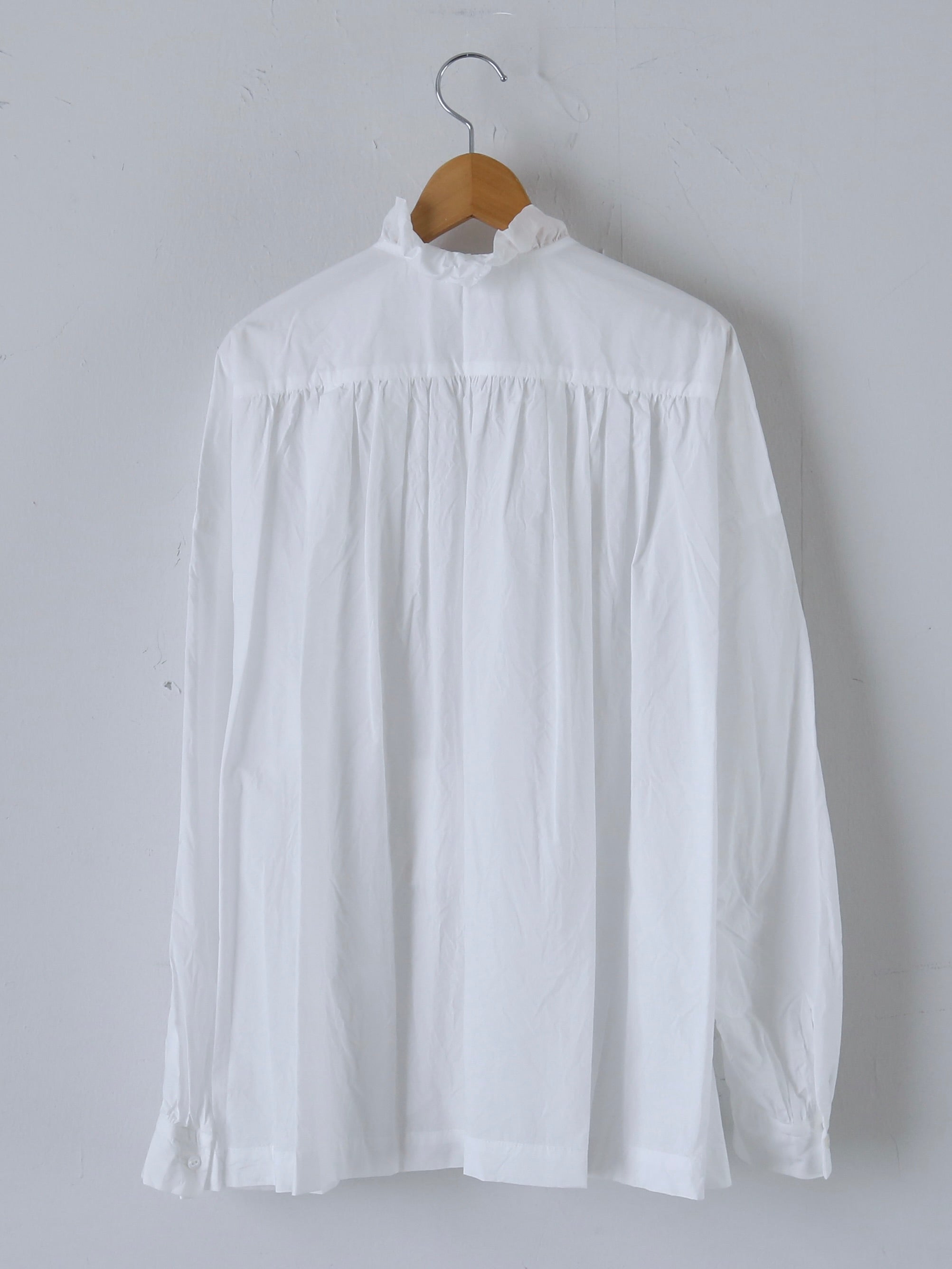 TOUJOURS レースピンタックラッフルシャツ [MM43DS01]