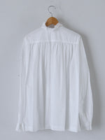 画像をギャラリービューアに読み込む, TOUJOURS レースピンタックラッフルシャツ [MM43DS01]
