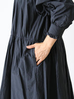 画像をギャラリービューアに読み込む, TOUJOURS ビショップスリーブクラシックギャザードレス [MM43DD03]
