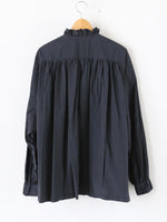 画像をギャラリービューアに読み込む, TOUJOURS レースピンタックラッフルシャツ [MM43DS01]
