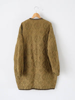 画像をギャラリービューアに読み込む, R&amp;D.M.Co- ジャガードマトラッセハーフコート [7735]
