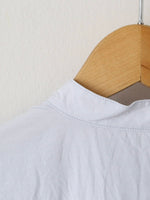 画像をギャラリービューアに読み込む, TOUJOURS ハーフビショップスリーブプリーテッドシャツドレス [MM44HD03]
