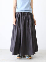 画像をギャラリービューアに読み込む, TOUJOURS ランダムプリーテッドマキシスカート [TM42BK04]
