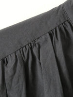 画像をギャラリービューアに読み込む, TOUJOURS ハーフビショップスリーブプリーテッドシャツドレス [MM44HD03]
