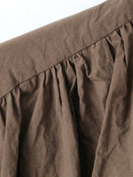 画像をギャラリービューアに読み込む, TOUJOURS ハーフビショップスリーブプリーテッドシャツドレス [MM44HD03]
