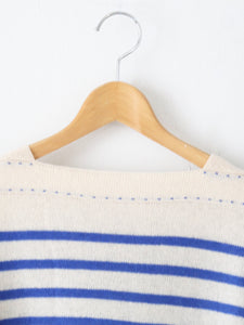 TOWAVASE バスクプルオーバー (ボートネック) 一本どり [mdm02-01] – CREER