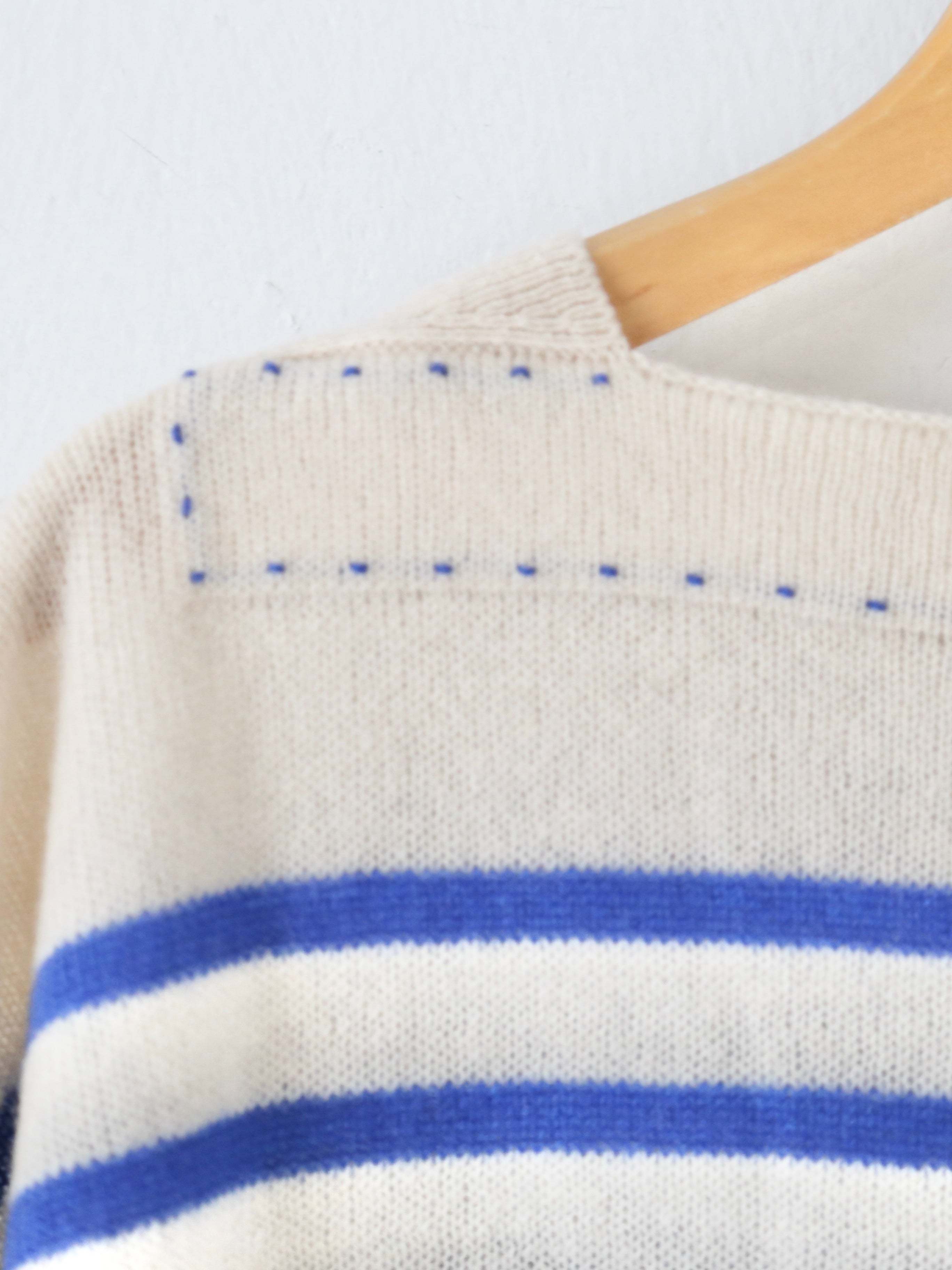 TOWAVASE バスクプルオーバー (ボートネック) 一本どり [mdm02-01]