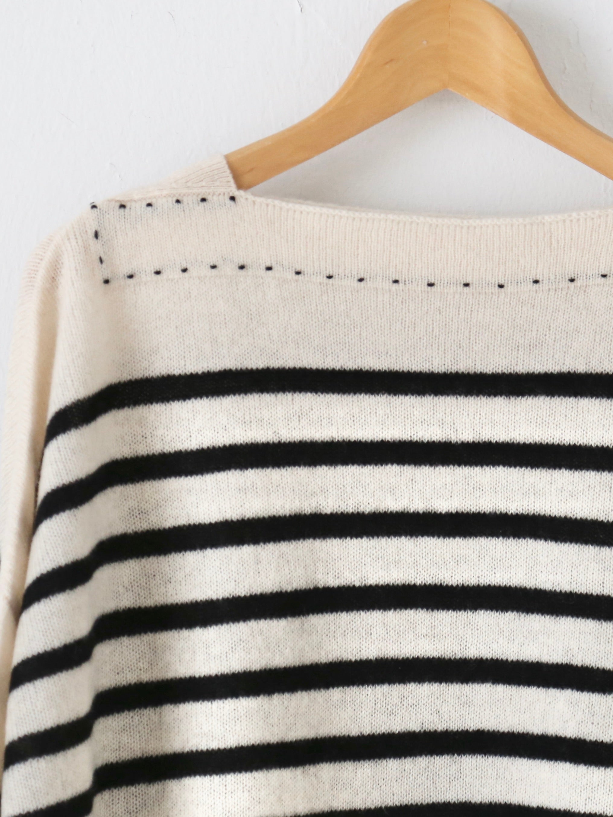 TOWAVASE バスクプルオーバー (ボートネック) 一本どり [mdm02-01]