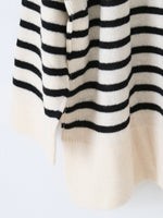 画像をギャラリービューアに読み込む, TOWAVASE バスクプルオーバー (ボートネック) 一本どり [mdm02-01]
