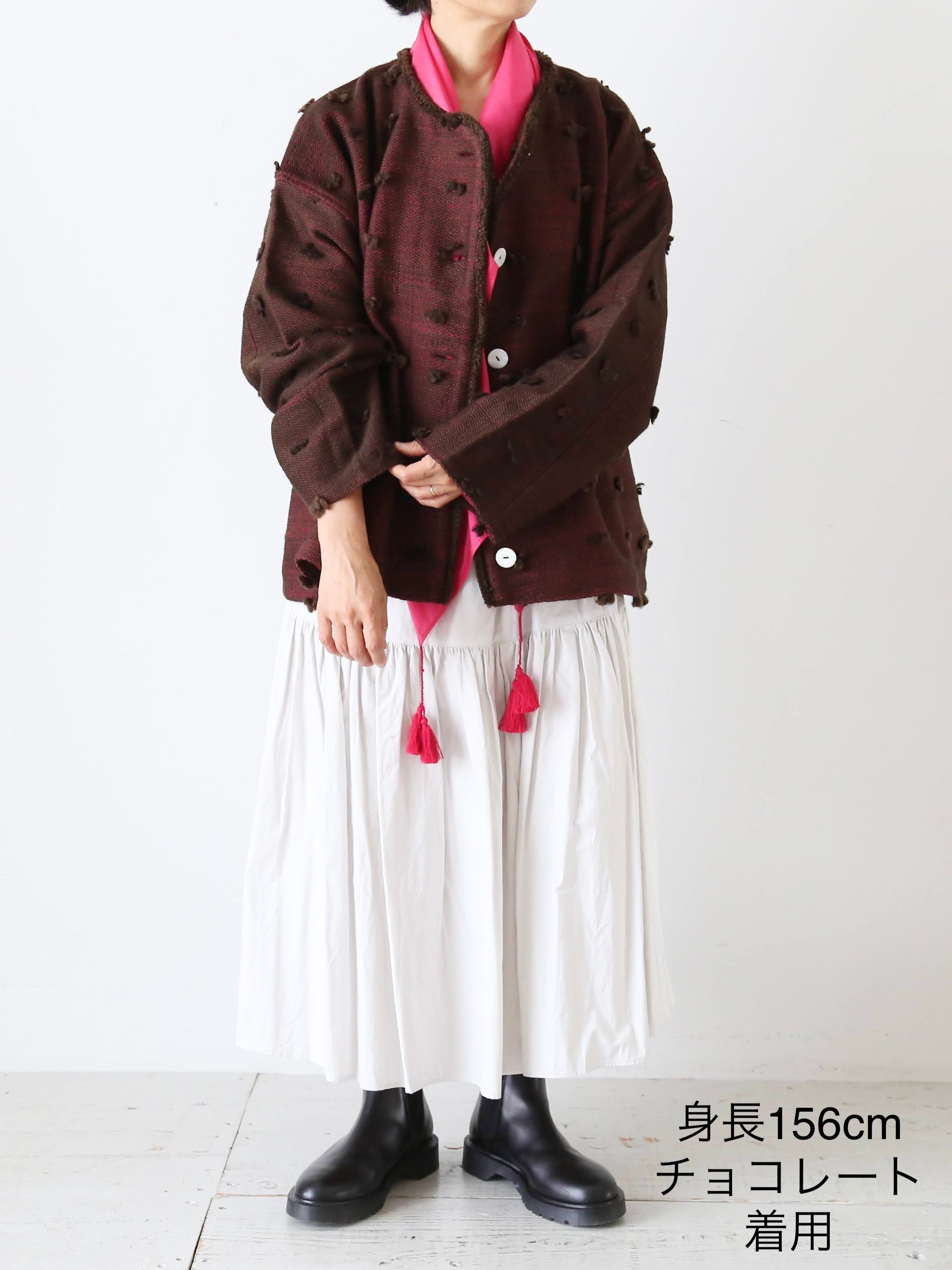 BUNON エンブロイダリーブルゾン [BN2593]