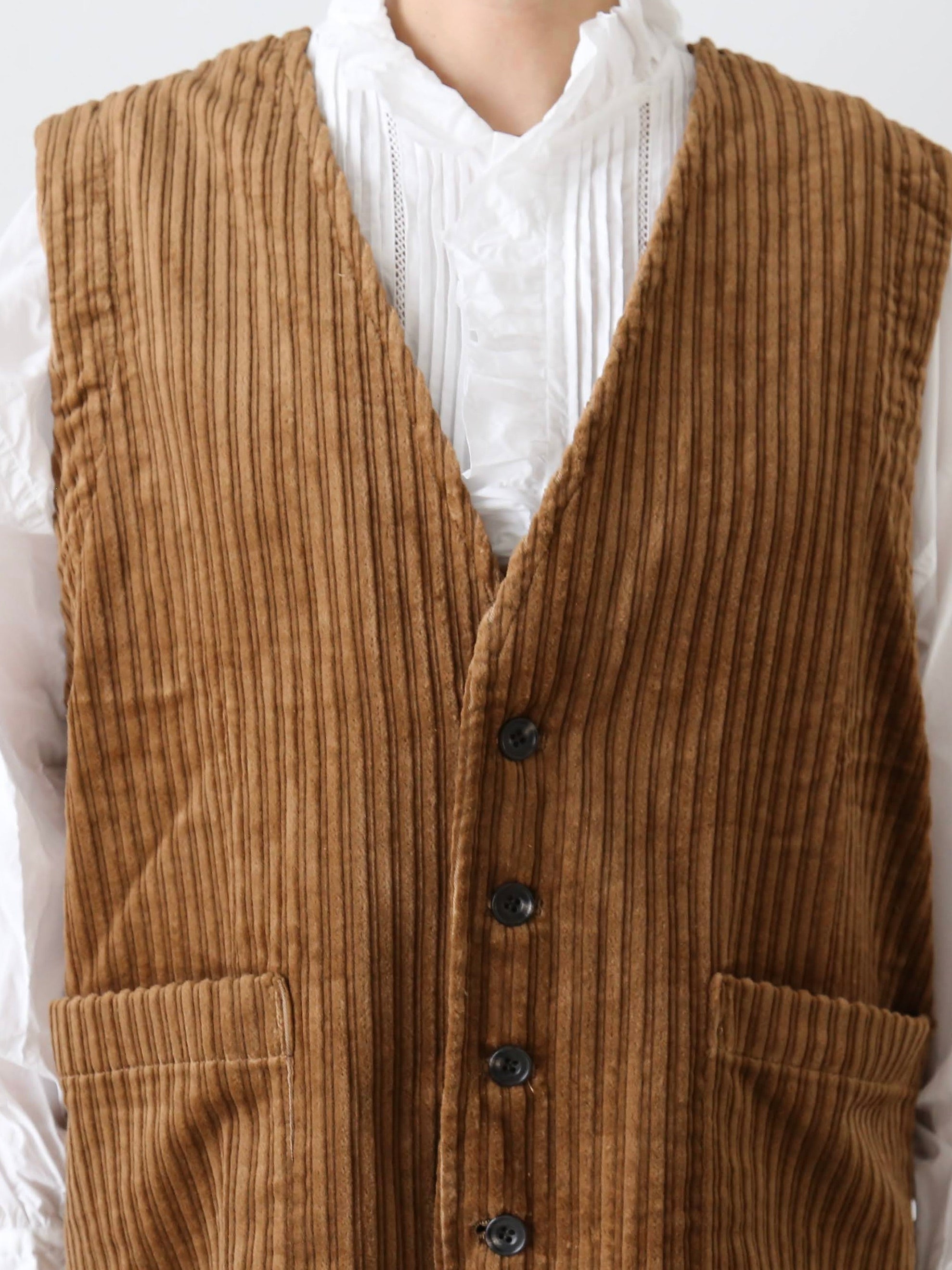 YARMO オーバーサイズドスリーブレスジャケット [YAR-25AW J22]