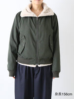 画像をギャラリービューアに読み込む, ALWEL リバーシブルボンバージャケット [FUR-1]
