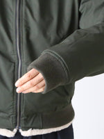 画像をギャラリービューアに読み込む, ALWEL リバーシブルボンバージャケット [FUR-1]
