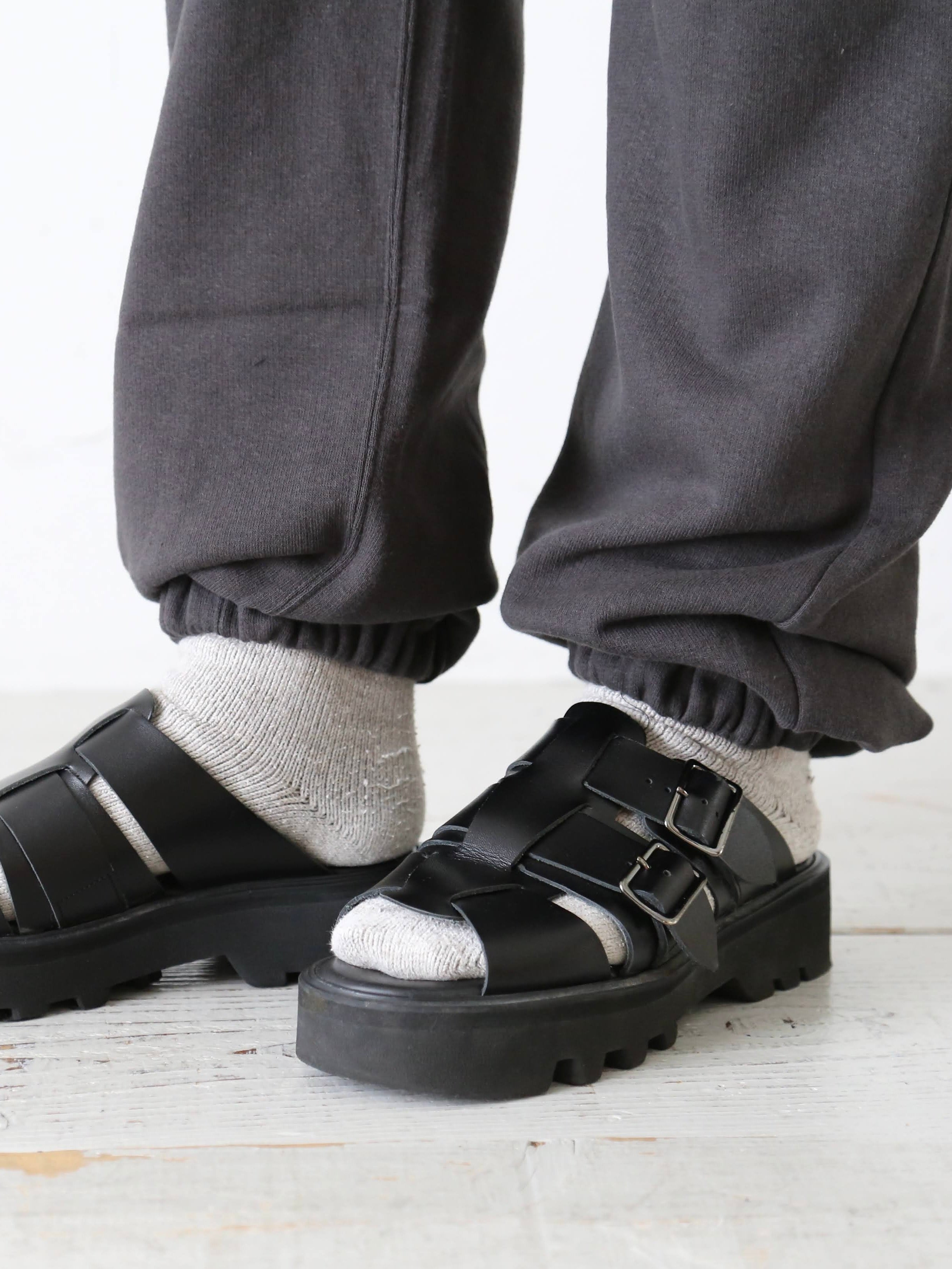 OLDMAN'S TAILOR OMTエンブロイダリースウェットパンツ[m1334]