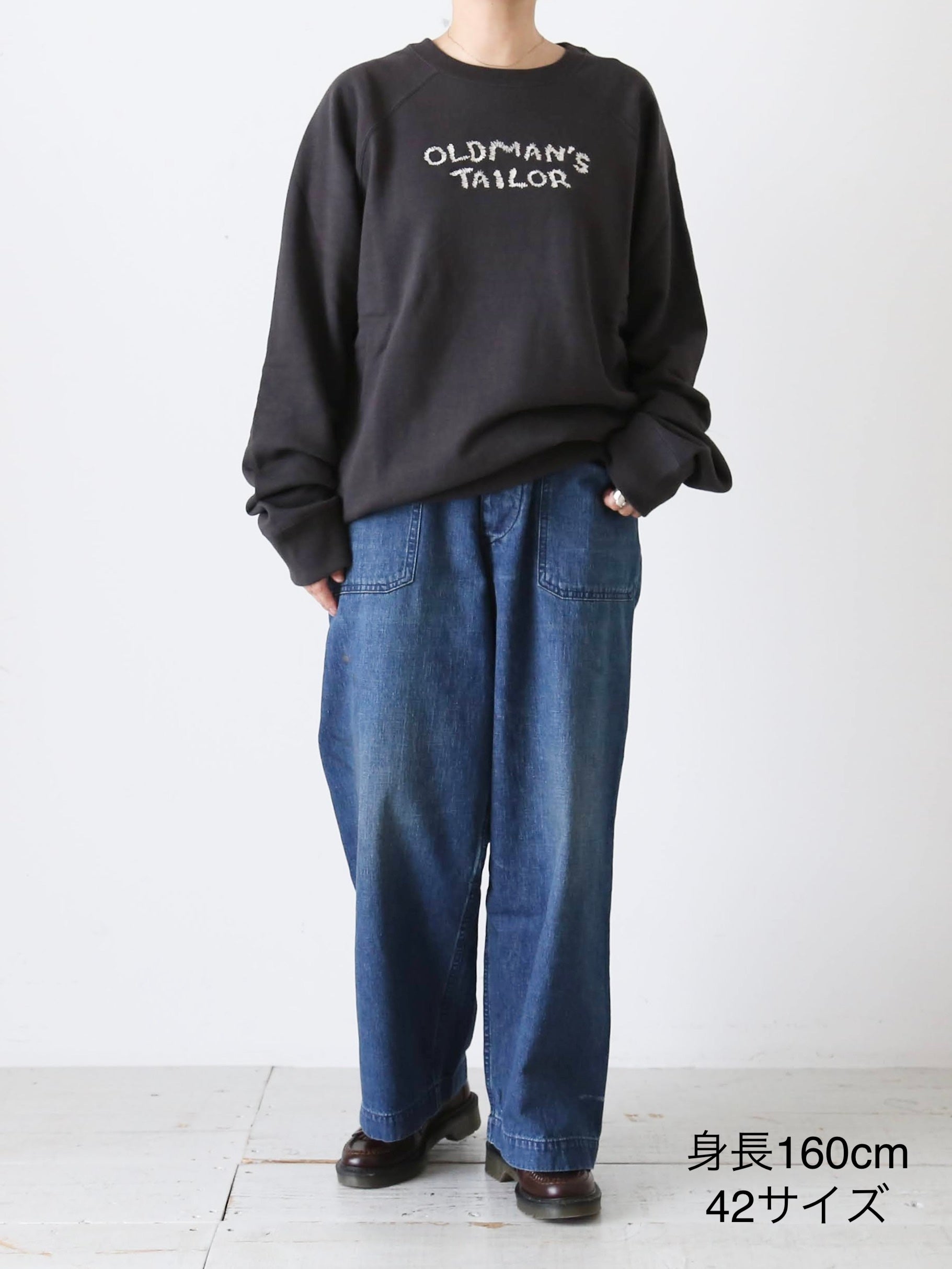 OLDMAN'S TAILOR OMT エンブロイダリースウェット[m1333]