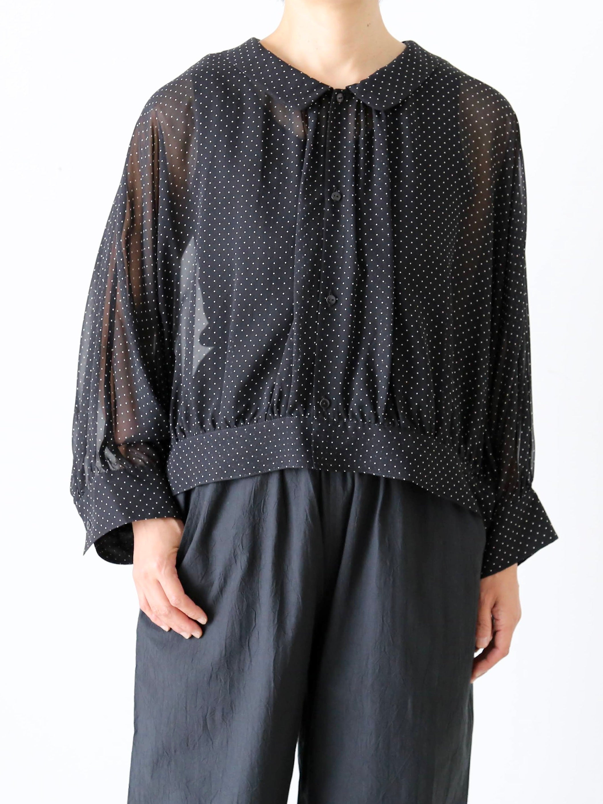 TOUJOURS カラードボレロブラウス [TM43IS01] – CREER