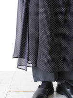 画像をギャラリービューアに読み込む, TOUJOURS ドローストリングジレドレス [TM43ID03]
