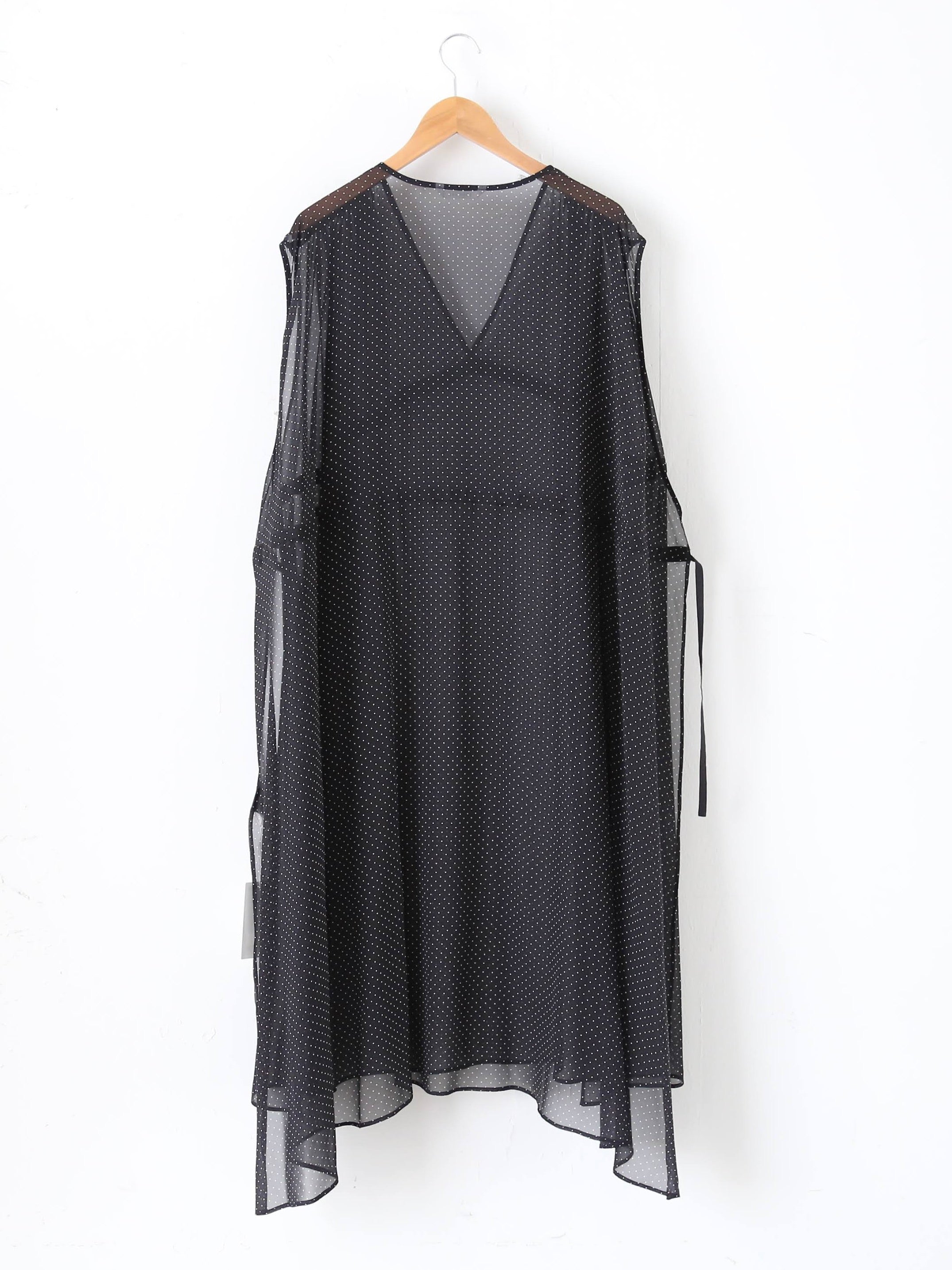 TOUJOURS ドローストリングジレドレス [TM43ID03]