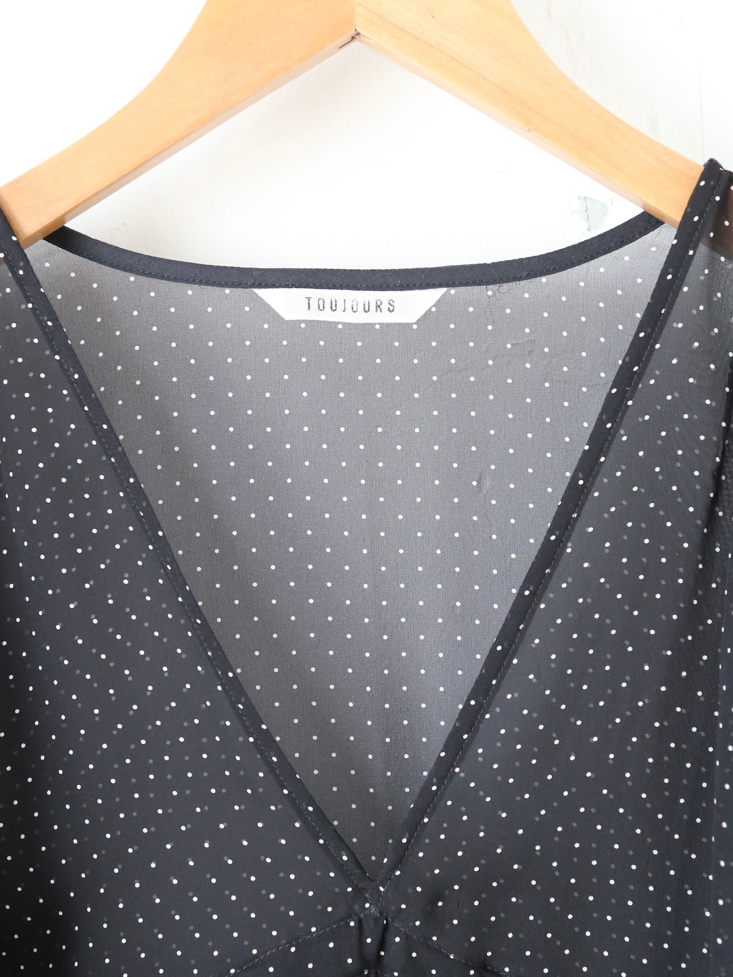 TOUJOURS ドローストリングジレドレス [TM43ID03]