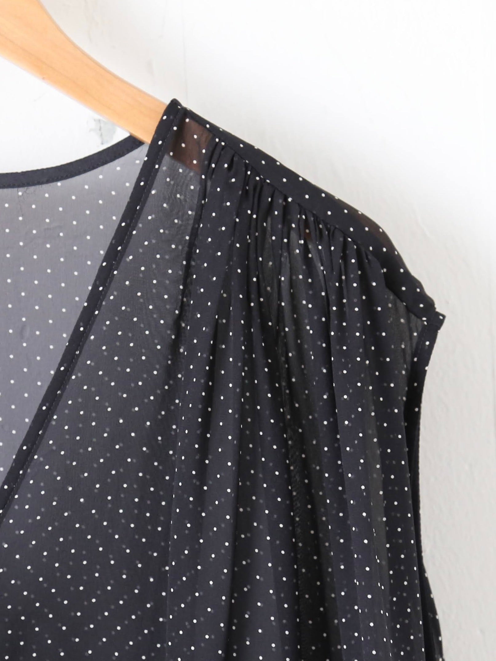 TOUJOURS ドローストリングジレドレス [TM43ID03]