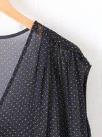 画像をギャラリービューアに読み込む, TOUJOURS ドローストリングジレドレス [TM43ID03]
