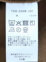 画像をギャラリービューアに読み込む, YARMO オーバーサイズドスリーブレスジャケット [YAR-25AW J22]
