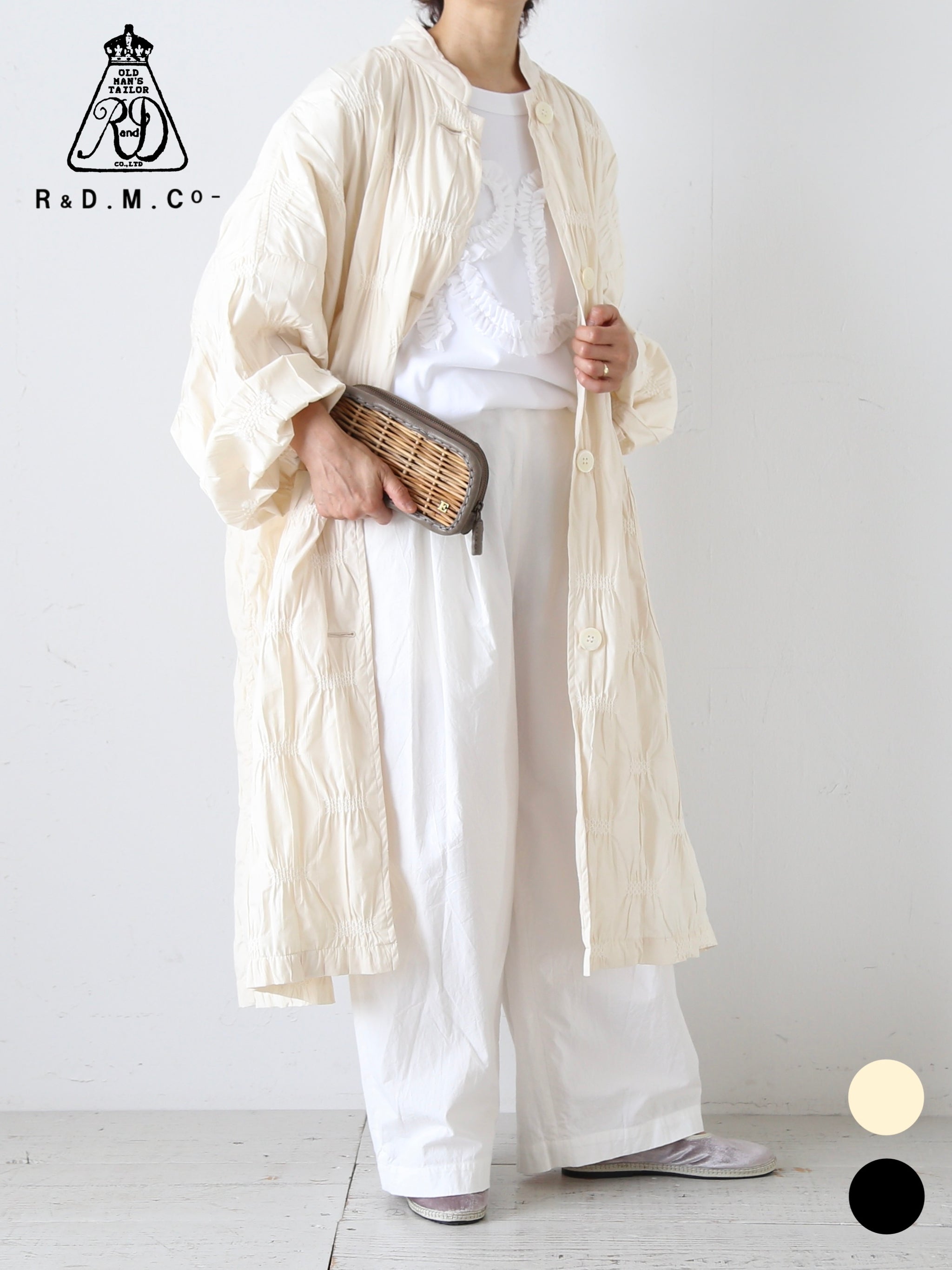 R&D.M.Co- オールドマンズテーラー リネン服・ワンピース・バッグ – CREER